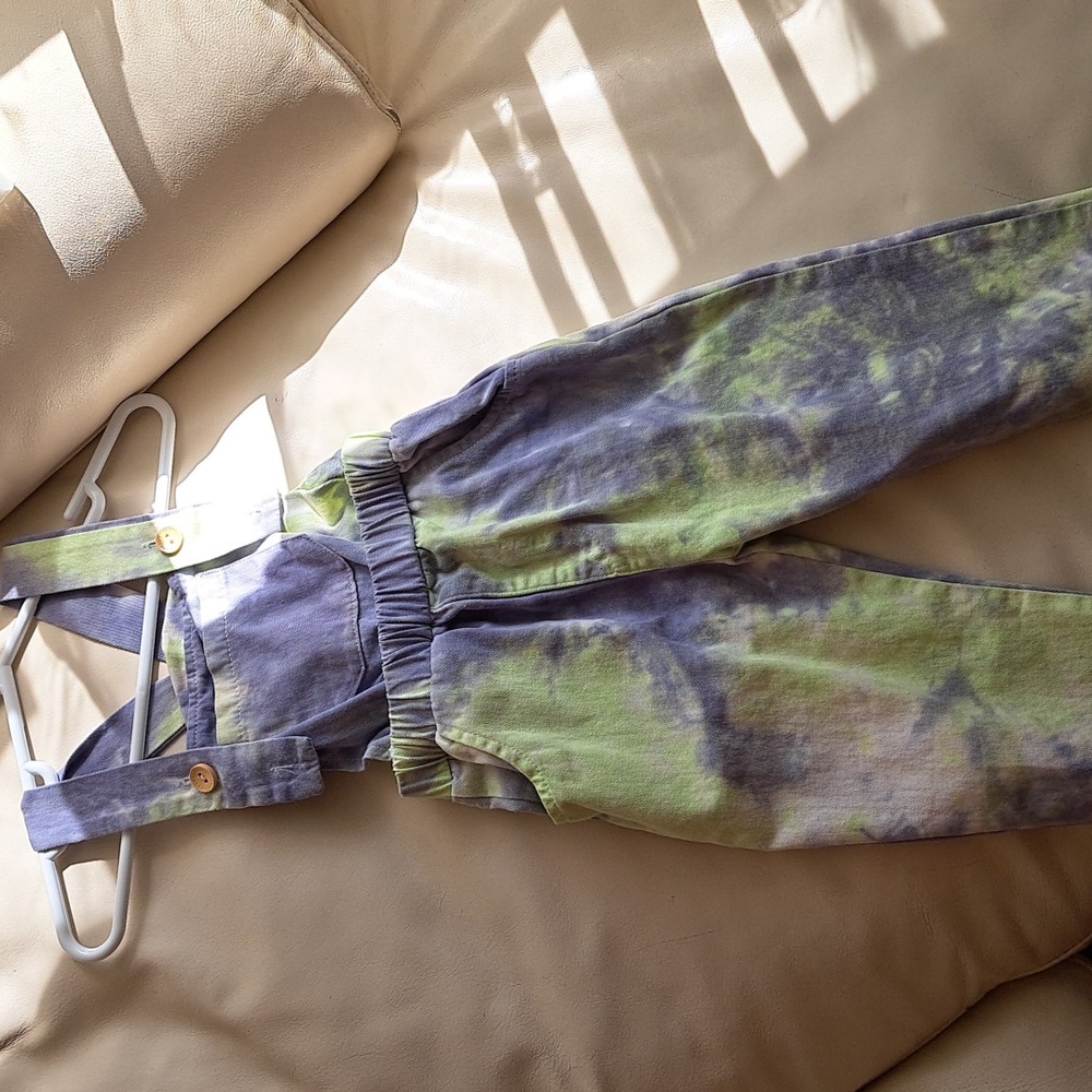 Tie Dye Overalls